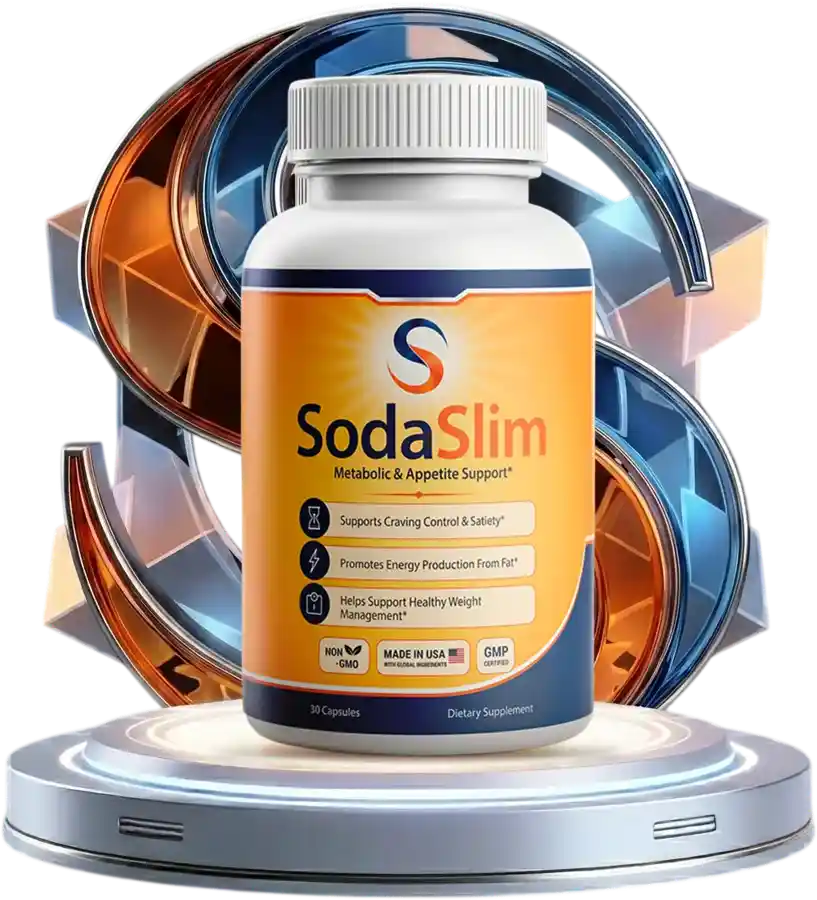 SodaSlim bottle of weight management capsules